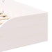 Cadru de pat Alb 90 x 190 cm Lemn de pin masiv - WALTI WALTI