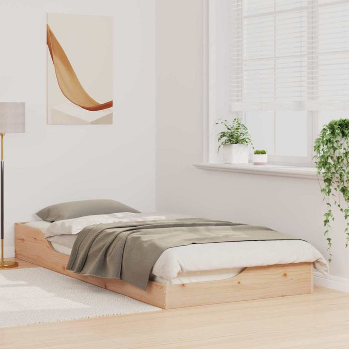 Cadru de pat Maro 80 x 210 cm Lemn de pin masiv - WALTI WALTI