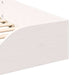 Cadru de pat Alb 80 x 210 cm Lemn de pin masiv - WALTI WALTI