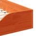 Cadru de pat Maroniu cerat 80 x 210 cm Lemn de pin masiv - WALTI WALTI