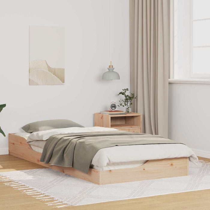 Cadru de pat Maro 90 x 210 cm Lemn de pin masiv - WALTI WALTI