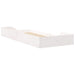Cadru de pat Alb 90 x 210 cm Lemn de pin masiv - WALTI WALTI
