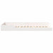 Cadru de pat Alb 90 x 210 cm Lemn de pin masiv - WALTI WALTI