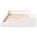 Cadru de pat Alb 100 x 210 cm Lemn de pin masiv - WALTI WALTI
