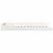 Cadru de pat Alb 80 x 220 cm Lemn de pin masiv - WALTI WALTI
