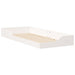 Cadru de pat Alb 90 x 220 cm Lemn de pin masiv - WALTI WALTI