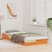 Cadru de pat Maroniu cerat 90 x 220 cm Lemn de pin masiv - WALTI WALTI
