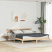 Cadru de pat cu headboard Maro 180 x 200 cm Lemn de pin masiv - WALTI WALTI