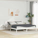Cadru de pat cu headboard Alb 180 x 200 cm Lemn de pin masiv - WALTI WALTI