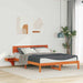 Cadru de pat Maroniu cerat 150 x 200 cm Lemn de pin masiv - WALTI WALTI