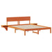 Cadru de pat Maroniu cerat 150 x 200 cm Lemn de pin masiv - WALTI WALTI