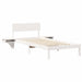 Cadru de pat cu headboard Alb 90 x 200 cm Lemn de pin masiv - WALTI WALTI