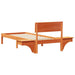 Cadru de pat Maroniu cerat 75 x 190 cm Lemn de pin masiv - WALTI WALTI