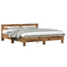 Cadru de pat Lemn vechi 203 x 185 x 70 cm Lemn compozit - WALTI WALTI