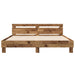 Cadru de pat Lemn vechi 203 x 185 x 70 cm Lemn compozit - WALTI WALTI