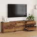 Cabinet TV cu lumini cu bandă LED cu sertar cu depozitare Maro 180 x 34 x 50 cm - WALTI WALTI