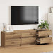 Cabinet TV cu lumini cu bandă LED cu sertar cu depozitare Maro 181 x 34 x 50 cm - WALTI WALTI