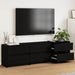 Cabinet TV Negru 182 x 34 x 50 cm Lemn compozit - WALTI WALTI