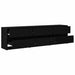 Cabinet TV Negru 182 x 34 x 50 cm Lemn compozit - WALTI WALTI