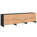 Cabinet TV Negru 182 x 34 x 50 cm Lemn compozit - WALTI WALTI