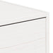 Noptieră 2 pcs Alb 50 x 32,5 x 24 cm Lemn masiv de pin - WALTI WALTI