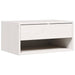 Noptieră 2 pcs Alb 50 x 32,5 x 24 cm Lemn masiv de pin - WALTI WALTI