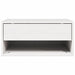 Noptieră 2 pcs Alb 50 x 32,5 x 24 cm Lemn masiv de pin - WALTI WALTI