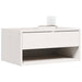Noptieră 2 pcs Alb 50 x 32,5 x 24 cm Lemn masiv de pin - WALTI WALTI