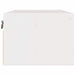 Noptieră 2 pcs Alb 50 x 32,5 x 24 cm Lemn masiv de pin - WALTI WALTI