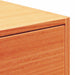 Noptieră cu sertar 2 pcs Maroniu cerat 50 x 32,5 x 24 cm - WALTI WALTI