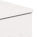 Noptieră cu sertar Alb 37 x 35 x 18,5 cm Lemn masiv de pin - WALTI WALTI