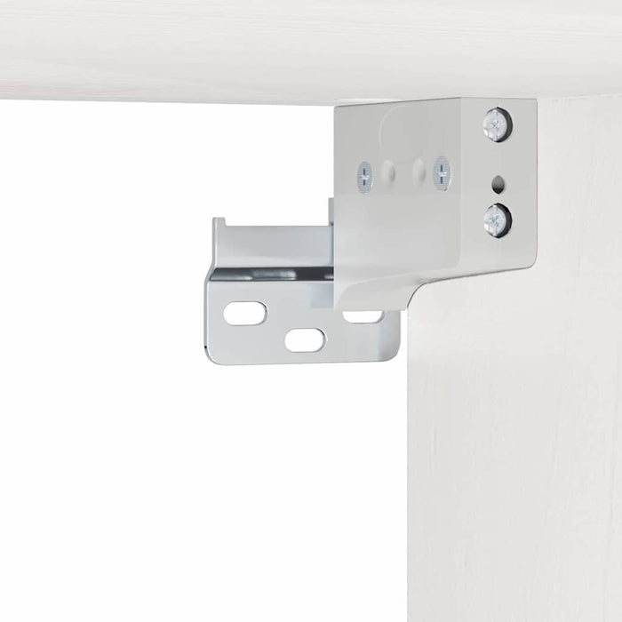 Noptieră cu sertar Alb 37 x 35 x 18,5 cm Lemn masiv de pin - WALTI WALTI