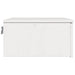 Noptieră cu sertar Alb 37 x 35 x 18,5 cm Lemn masiv de pin - WALTI WALTI