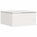 Noptieră 2 pcs Alb 37 x 35 x 18,5 cm Lemn masiv de pin - WALTI WALTI