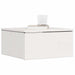 Noptieră 2 pcs Alb 37 x 35 x 18,5 cm Lemn masiv de pin - WALTI WALTI