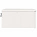 Noptieră 2 pcs Alb 37 x 35 x 18,5 cm Lemn masiv de pin - WALTI WALTI