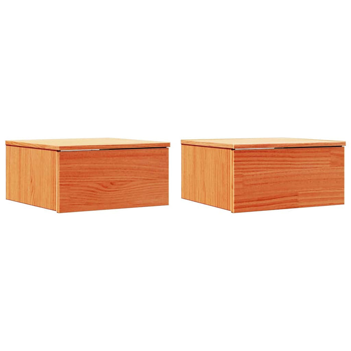 Noptieră cu sertar 2 pcs Maroniu cerat 37 x 35 x 18,5 cm - WALTI WALTI