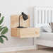 Noptieră 2 pcs Maro 44 x 32,5 x 40 cm Lemn masiv de pin - WALTI WALTI