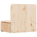 Noptieră 2 pcs Maro 44 x 32,5 x 40 cm Lemn masiv de pin - WALTI WALTI