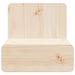Noptieră 2 pcs Maro 44 x 32,5 x 40 cm Lemn masiv de pin - WALTI WALTI