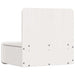 Noptieră 2 pcs Alb 44 x 32,5 x 40 cm Lemn masiv de pin - WALTI WALTI