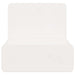 Noptieră 2 pcs Alb 44 x 32,5 x 40 cm Lemn masiv de pin - WALTI WALTI