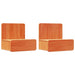 Noptieră cu sertar 2 pcs Maroniu cerat 44 x 32,5 x 40 cm - WALTI WALTI