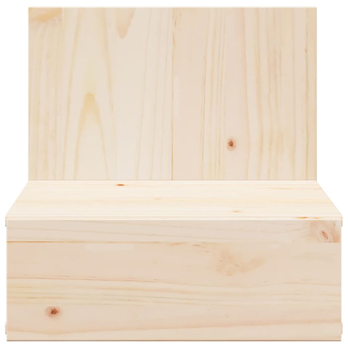 Noptieră cu sertar Maro 42 x 32,5 x 40 cm Lemn masiv de pin - WALTI WALTI