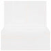 Noptieră 2 pcs Alb 42 x 32,5 x 40 cm Lemn masiv de pin - WALTI WALTI