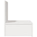 Noptieră 2 pcs Alb 42 x 32,5 x 40 cm Lemn masiv de pin - WALTI WALTI