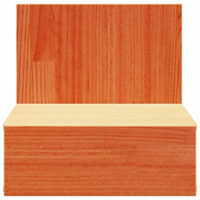 Noptieră Maroniu cerat 42 x 32,5 x 40 cm Lemn masiv de pin - WALTI WALTI