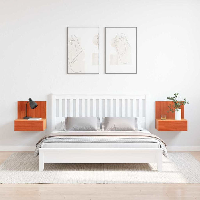 Noptieră cu sertar 2 pcs Maroniu cerat 42 x 32,5 x 40 cm - WALTI WALTI