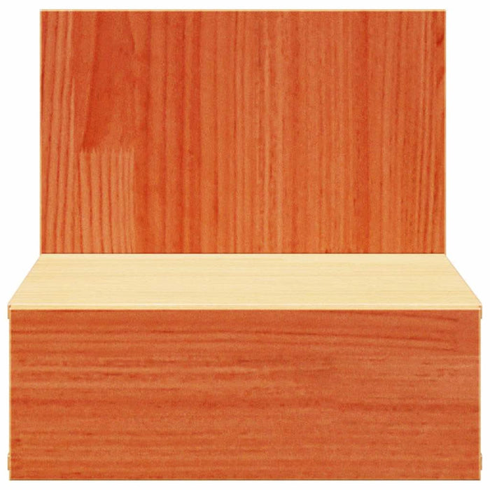 Noptieră cu sertar 2 pcs Maroniu cerat 42 x 32,5 x 40 cm - WALTI WALTI