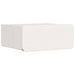 Noptieră 2 pcs Alb 39 x 34 x 16,5 cm Lemn masiv de pin - WALTI WALTI
